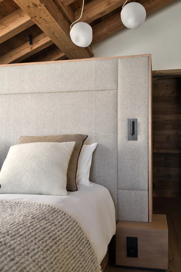 Chambre sous la charpente à Epicime Lodge, Peisey-Vallandry