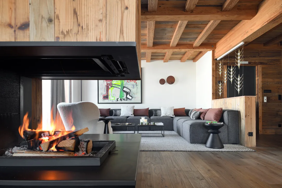Plan de travail de la cuisine à Epicime Lodge, Peisey-Vallandry