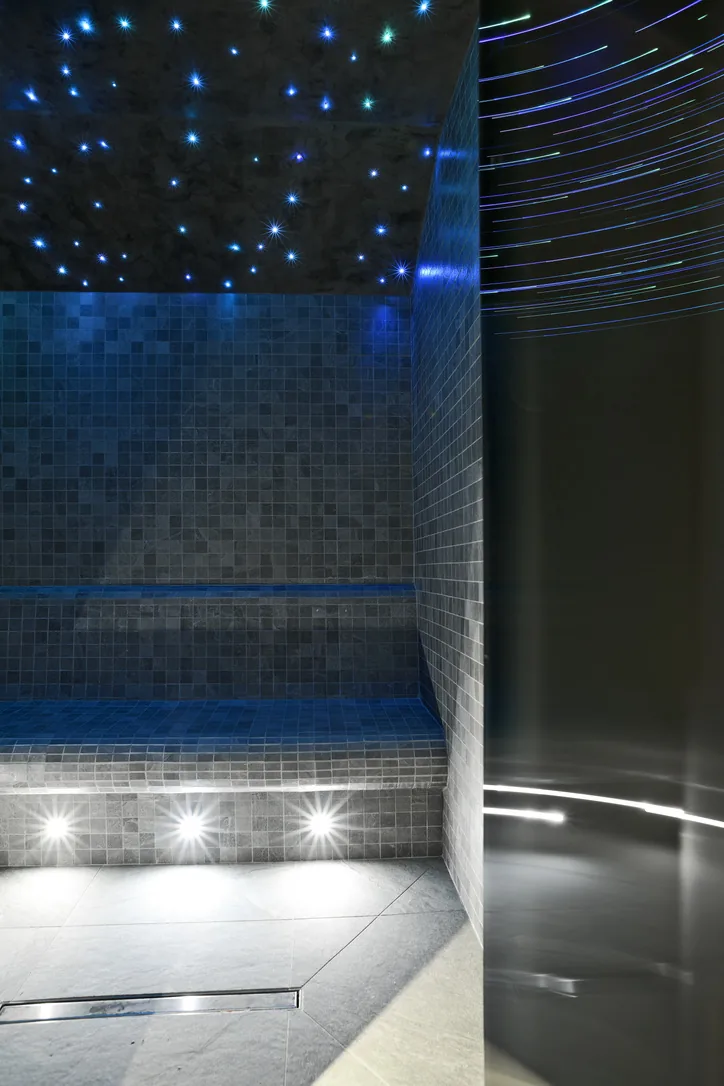 Jacuzzi et espace bien-être à Epicime Lodge, Peisey-Vallandry