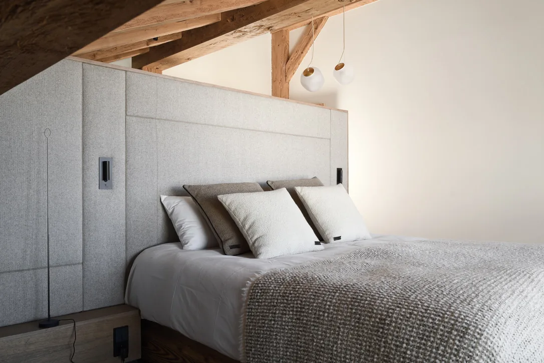 Chambre king size à Epicime Lodge, Peisey-Vallandry
