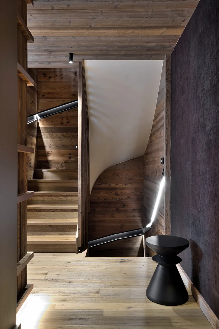 Chambre aux tons clairs à Epicime Lodge, Peisey-Vallandry
