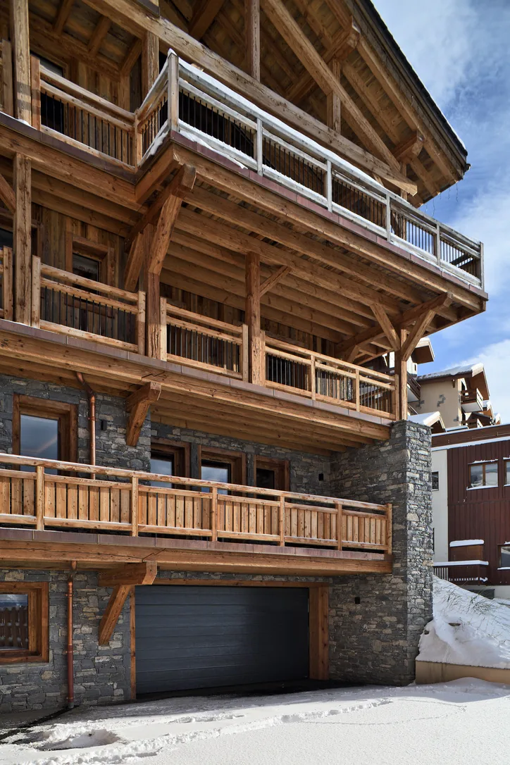 Vue extérieure sur epicime lodge à Epicime Lodge, Peisey-Vallandry
